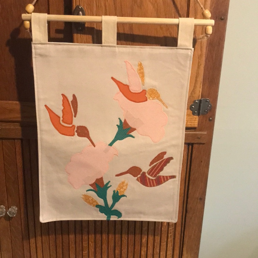 Humming  bird Wallhanging/Banner